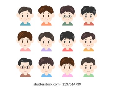 Illustration of men