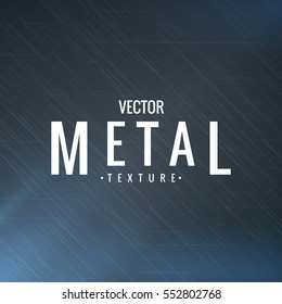 Illustration of metal texture. Vector graphics. The metallic effect design. Aluminum coating.