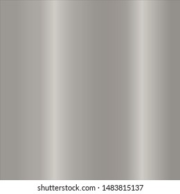 Illustration of metallic shiny steel surface texture design by vector gradient silver finish 