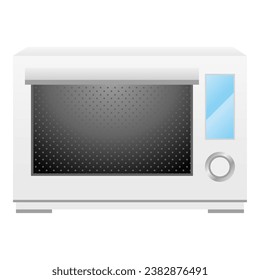 It is an illustration of a microwave oven.