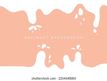 illustration of an milk splash background