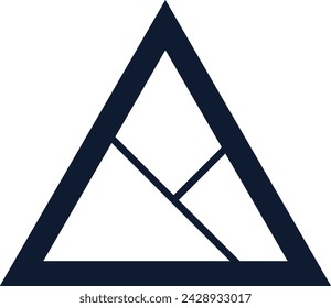 An Illustration of Minimalist Flat Triangles
