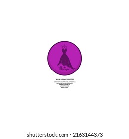 illustration of a minimalist logo design can be used for women's clothing products, symbols, signs, online shop logos, special clothing logos, boutique 