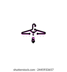 illustration of a minimalist logo design can be used for women's clothing products, symbols, signs, online shop logos, special clothing logos, boutique