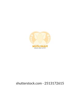 illustration of a minimalist logo design can be used for women's clothing products, symbols, signs, online shop logos, special clothing logos, boutique 