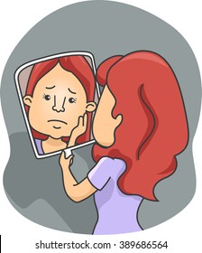 171 Anxious and sad clip art Images, Stock Photos & Vectors | Shutterstock