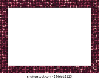 Illustration of a mirror tile frame