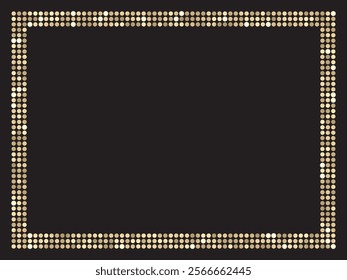 Illustration of a mirror tile frame