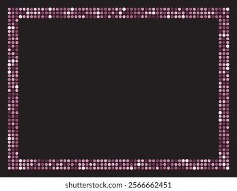 Illustration of a mirror tile frame