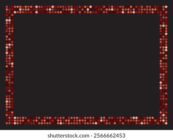 Illustration of a mirror tile frame