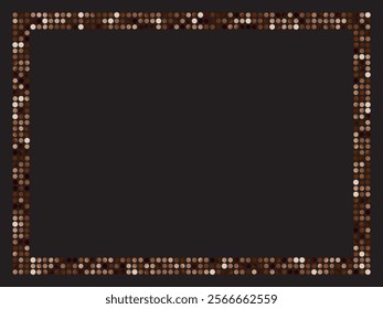 Illustration of a mirror tile frame