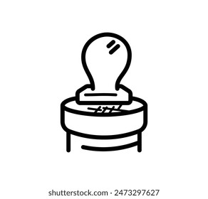 An Illustration of Mochi Puffing Up