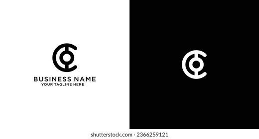 Illustration modern abstract table  logo design template