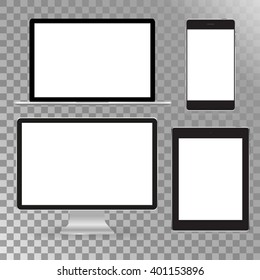 Illustration of modern gadgets