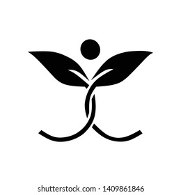 illustration of modern human nature that is suitable for creative logos