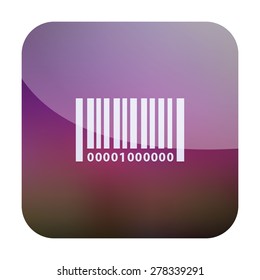 illustration of modern icon bbarcode