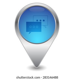 illustration of modern icon dialog