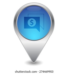Illustration of modern icon dialog cloud