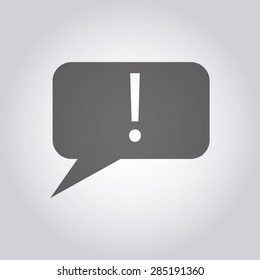 illustration of modern icon dialog cloud