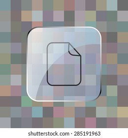 illustration of modern icon files