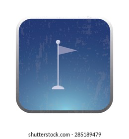 illustration of modern icon flag