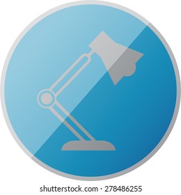 illustration of modern icon lamp