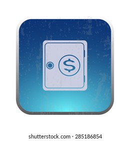 illustration of modern icon lock