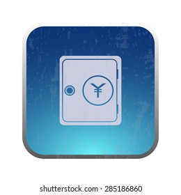 illustration of modern icon lock