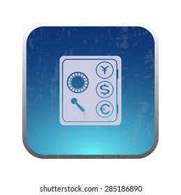 illustration of modern icon lock