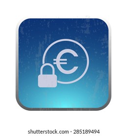 illustration of modern icon lock
