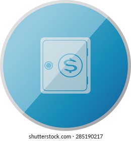 illustration of modern icon lock