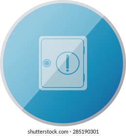 illustration of modern icon lock