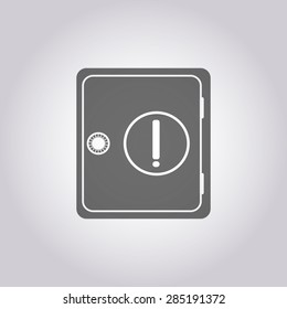 illustration of modern icon lock