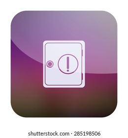illustration of modern icon lock
