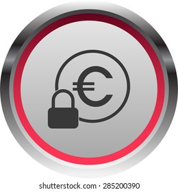 illustration of modern icon lock