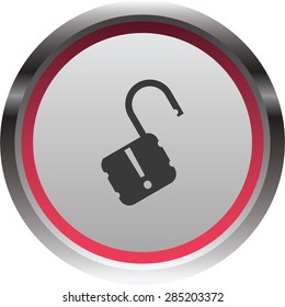 illustration of modern icon lock