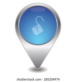 illustration of modern icon lock