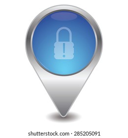 illustration of modern icon lock