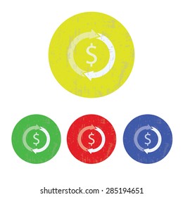 illustration of modern icon  refresh