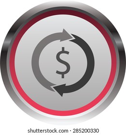 illustration of modern icon  refresh