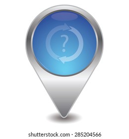 illustration of modern icon  refresh