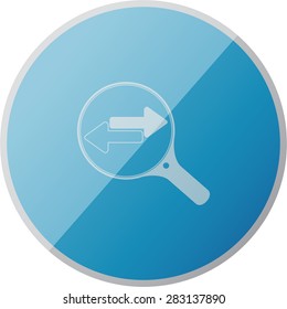 illustration of modern icon search