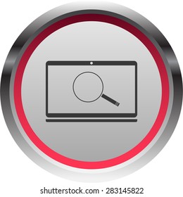 illustration of modern icon search