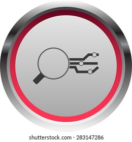 illustration of modern icon search