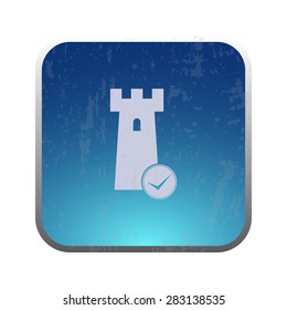 illustration of modern icon security