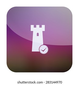 illustration of modern icon security