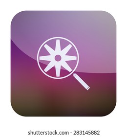 illustration of modern icon setting