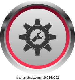 illustration of modern icon setting