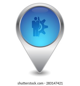 illustration of modern icon setting