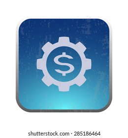 illustration of modern icon setting 